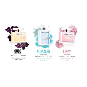 YODEYMA Paris Set YODEYMA Novinky 2024 3x 100ml + doprava zdarma