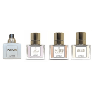 Set Lily LAROME Paris 4x20ml bez víčka a bez krabičky