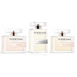 YODEYMA Paris Set YODEYMA Novinky 2024 arabské vůně 3x 100ml + doprava zdarma