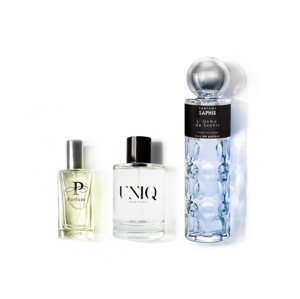 UNIQ No. 260 + PURE No. 260 +  L Uomo de Saphir - TRIO  Voda po holení 100ml +  Parfémovaná voda 50ml + 200ml