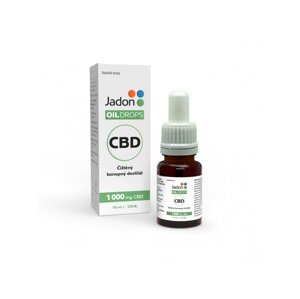 Jadon - Oil drops- konopný olej CBD 10%  Konopný destilát 10% 10 ml