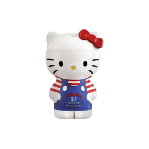 HELLO KITTY 2D - sprchový gel a šampón 2v1  Sprchový gel a šampón - 400 ml