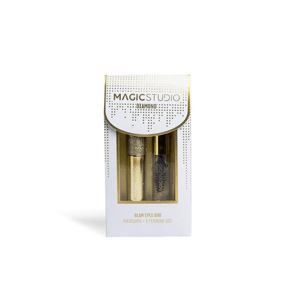 Magic Studio - DIAMOND GLAM EYES DUO  Řasenka + Fixační gel na obočí