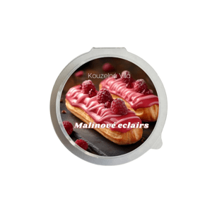Kouzelná Víla - MALINOVÉ ECLAIRS  Sójový vonný vosk do aromalampy 20g