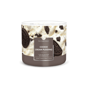 Goose Creek - Krémový pudink ze sušenek  Aromatická svíčka ve skle 411 g