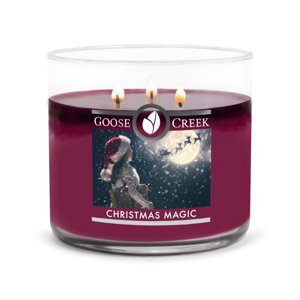 Goose Creek -  Vánoční kouzlo  Aromatická svíčka ve skle 411 g