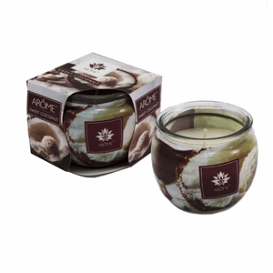 ARÔME - Sladký kokos  Vonná svíčka v krabičce 85 g