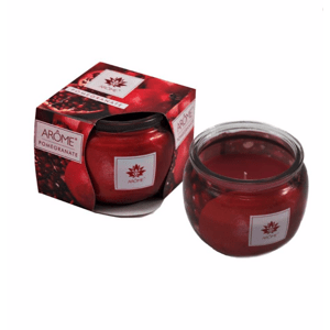 ARÔME - Granátové jablko  Vonná svíčka v krabičce 85 g