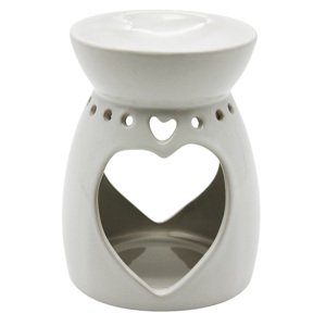 Aromalampa - Srdíčková bílá  Aroma Lampa