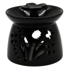 Aromalampa - Černé květinky  Aroma Lampa