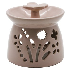 Aromalampa - Béžové květinky  Aroma Lampa
