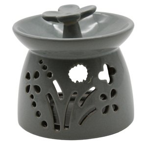 Aromalampa - Šedé květinky  Aroma Lampa