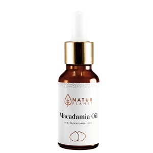 Natur Planet - Makadamiový olej  Přírodní Makadamiový olej Objem: 30 ml