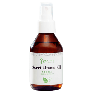 Natur Planet - Olej  ze sladkých mandlí s aroma zeleného čaje  Mandlový olej  100 ml