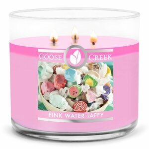 Goose Creek -  Růžové žvýkací bonbony  Aromatická svíčka ve skle 411 g