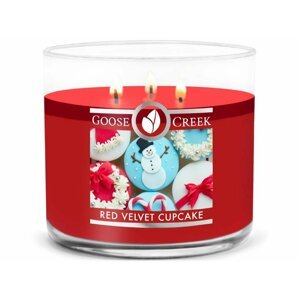 Goose Creek -  Sametově červený dortík  Vonná svíčka 411 g