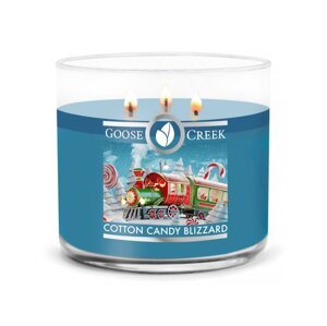 Goose Creek -  Cukrová sněhová bouře  Aromatická svíčka ve skle 411 g