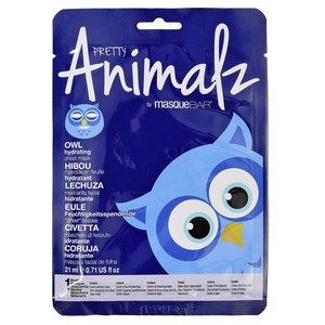 Masquebar ANIMALZ OWL SHEET MASK Plátýnková maska
