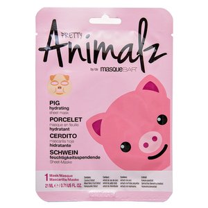 Masquebar ANIMALZ PIG SHEET MASK Plátýnková maska
