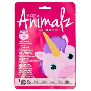 Masquebar ANIMALZ UNICORN SHEET MASK Plátýnková maska