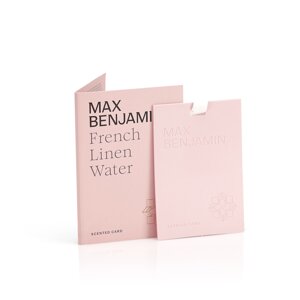 Max Benjamin FRENCH LINEN WATER SCENTED CARD Vonná karta