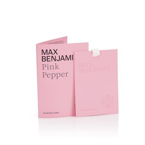 Max Benjamin PINK PEPPER SCENTED CARD Vonná karta