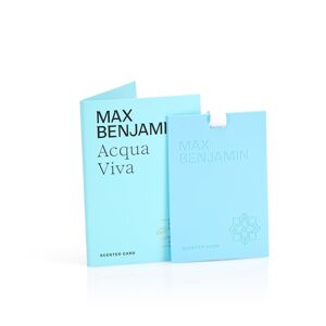 Max Benjamin ACQUA VIVA SCENTED CARD Vonná karta