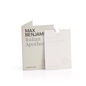 Max Benjamin ITALIAN APOTHECARY SCENTED CARD Vonná karta