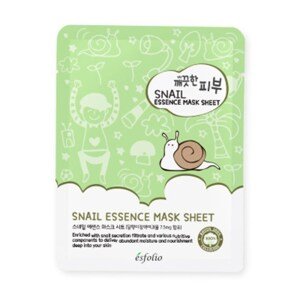Esfolio PURE SKIN SNAIL ESSENCE MASK SHEET Plátýnková pleťová maska