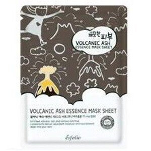 Esfolio PURE SKIN VOLCANIC ASH ESSENCE MASK SHEET Plátýnková pleťová maska
