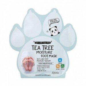 Esfolio SET TEA TREE MOISTURE FOOT MASK Maska na nohy