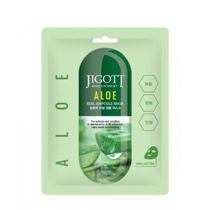 Jigott ALOE AMPOULE MASK Maska s výtažkem z aloe