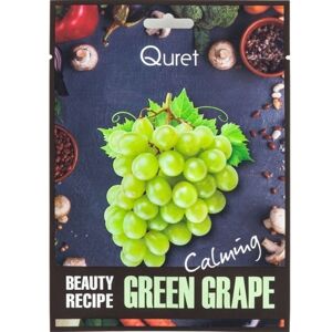 Quret BEAUTY RECIPE MASK GREEN GRAPE Pleťová maska