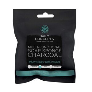 Daily Concepts MULTI FUNCTIONAL SOAP SPONGE CHARCOAL Mýdlová houba