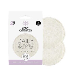 Daily Concepts COTTON REUSABLE REMOVER 2PC Odličovací tamponky