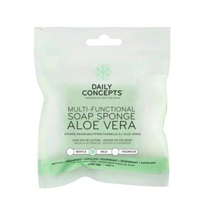 Daily Concepts MULTI FUNCTIONAL SOAP SPONGE ALOE Mýdlová houba