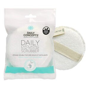 Daily Concepts EXFOLIATING DUAL TEXT SCRUBBER Peelingová houba