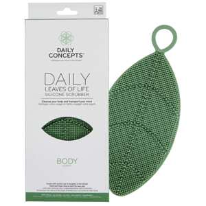 Daily Concepts LEAVES OF LIFE SILICONE SCRUBBER BODY Silikonový peeling na tělo