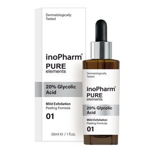 Inopharm FACE PEELING 20 GLYCOLIC ACID Pleťový peeling