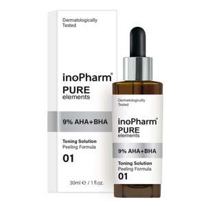 Inopharm FACE PEELING WITH 9 AHA BHA Pleťový peeling