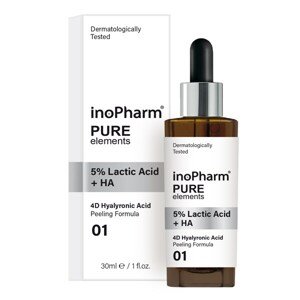 Inopharm FACE PEELING WITH 5 LACTIC ACID HYALURONIC ACID Pleťový peeling