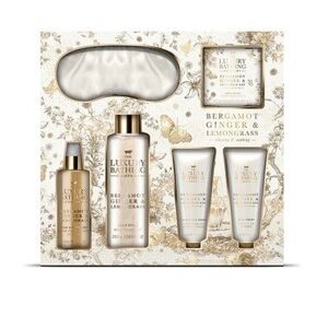 Grace Cole LUXURY BERGAMOT, GINGER & LEMONGRASS ULTIMATE PAMPER SET Dárkový set