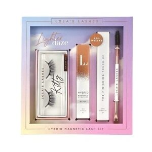 LOLA'S LASHES KITTY HYBRID MAGNETIC EYELASH KIT Sada magnetických řas