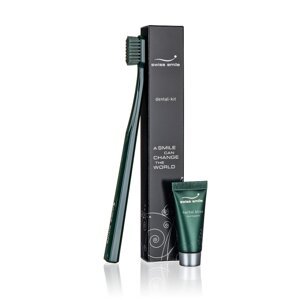 Swiss Smile HERBAL PAST & BRUSH BLACK Dárková sada
