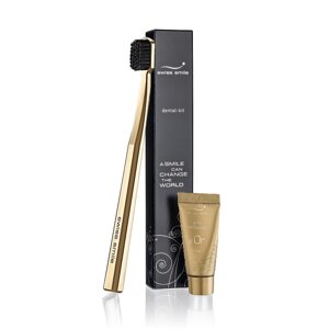 Swiss Smile D'OR GOLD TOOTHPASTE KIT Dárková sada
