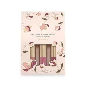 MARIONNAUD MAKE UP LIP TRIO FLORAL NUDES Dárková sada rtěnek