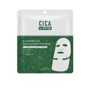 Mitomo PEPTIDE FACE NECK MASK Peptidová maska na obličej