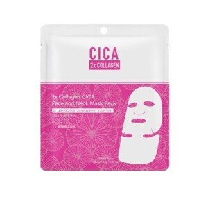 Mitomo COLLAGEN FACE NECK MASK Kolagenová maska na obličej