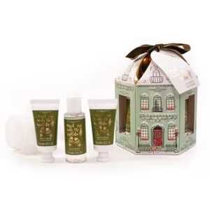 SOMERSET SNOW HOUSE MINI PAMPER SET FROSTED SPRUCE Dárkový set